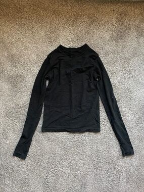 Black wool Athleta Long Sleeve